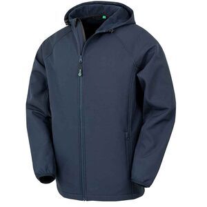 Result Mens  3 Layer Recycled Soft Shell Jacket / Navy